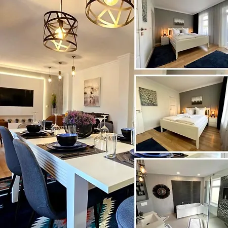 Dreamzzz 130M2 Designerwohnung Mit 2 Baedern Gera Buitenkant foto