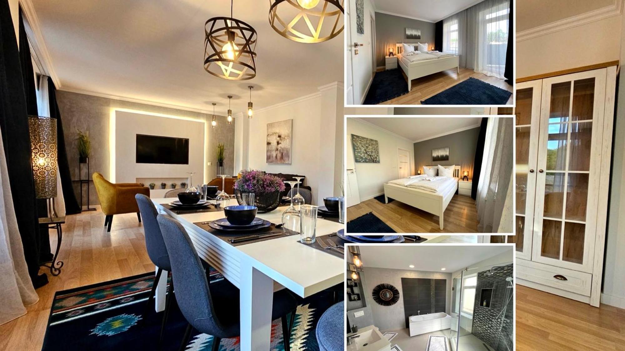 Apartment Dreamzzz 130m2 Designerwohnung Mit 2 Baedern Gera